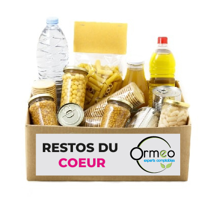 Ormeo organise une collecte de dons aux Resto du cœur 